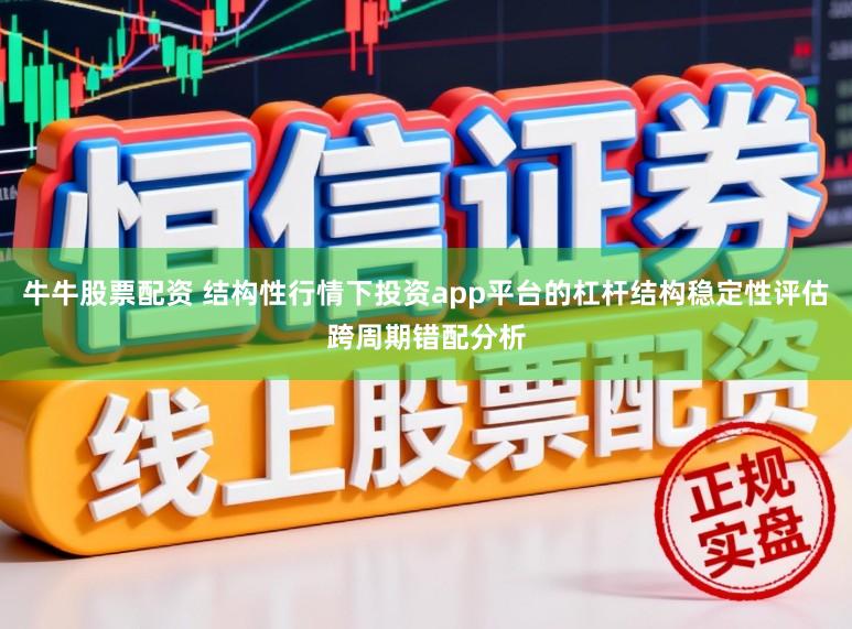 牛牛股票配资 结构性行情下投资app平台的杠杆结构稳定性评估跨周期错配分析