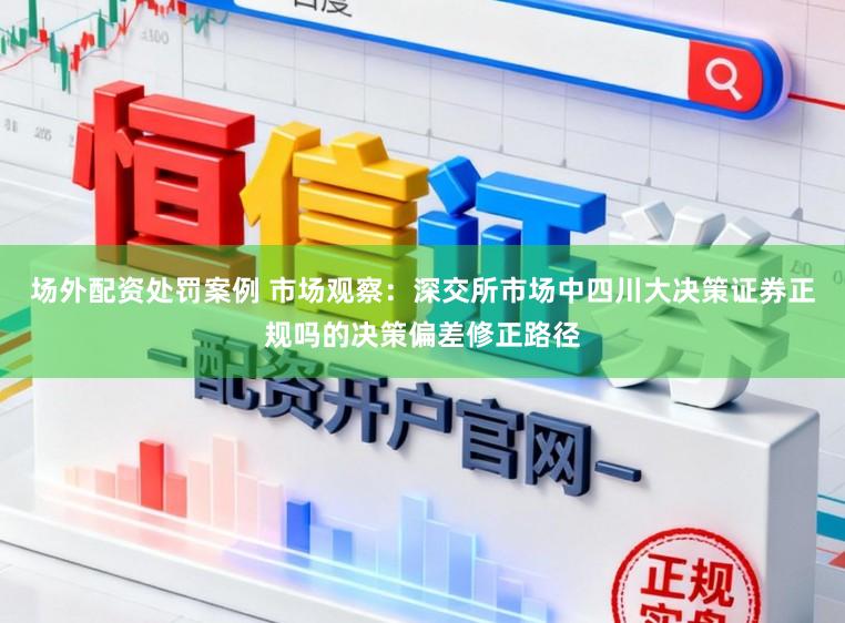 场外配资处罚案例 市场观察：深交所市场中四川大决策证券正规吗的决策偏差修正路径
