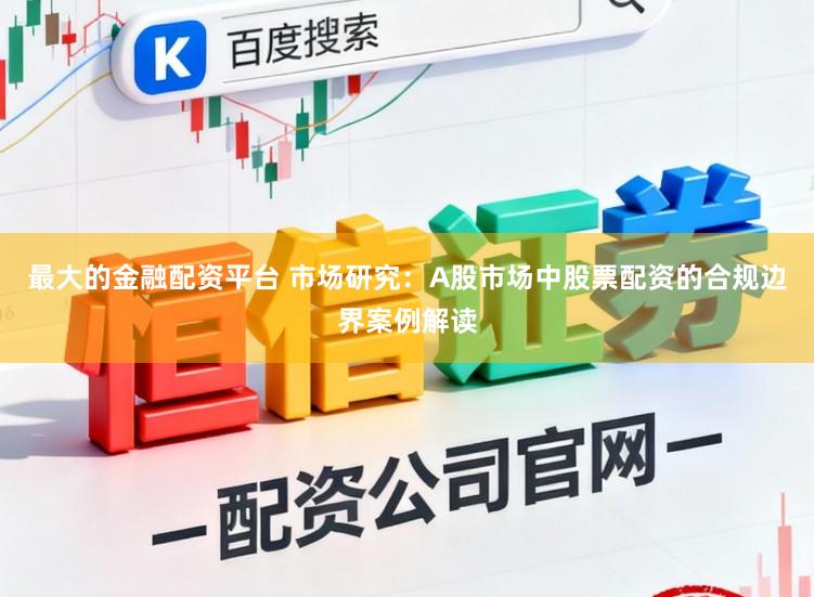 最大的金融配资平台 市场研究：A股市场中股票配资的合规边界案例解读