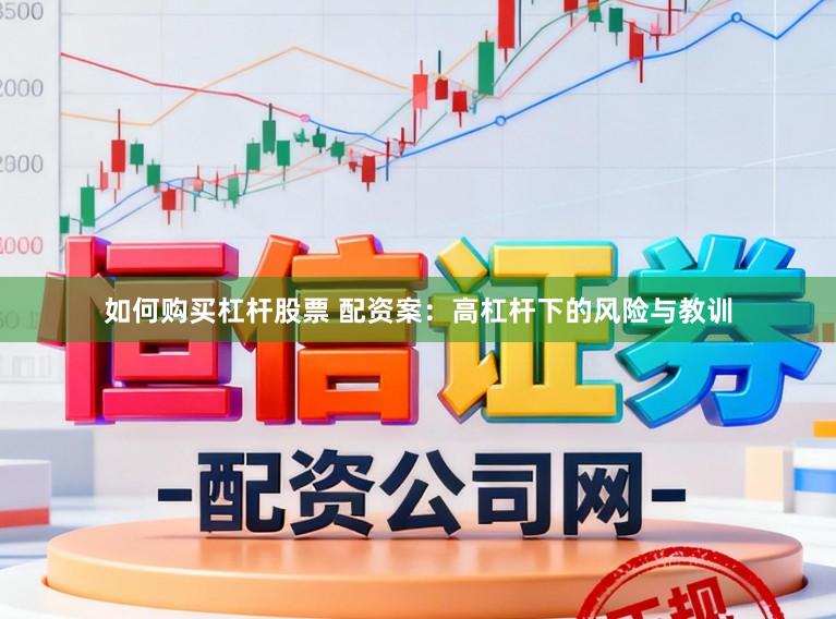 如何购买杠杆股票 配资案：高杠杆下的风险与教训