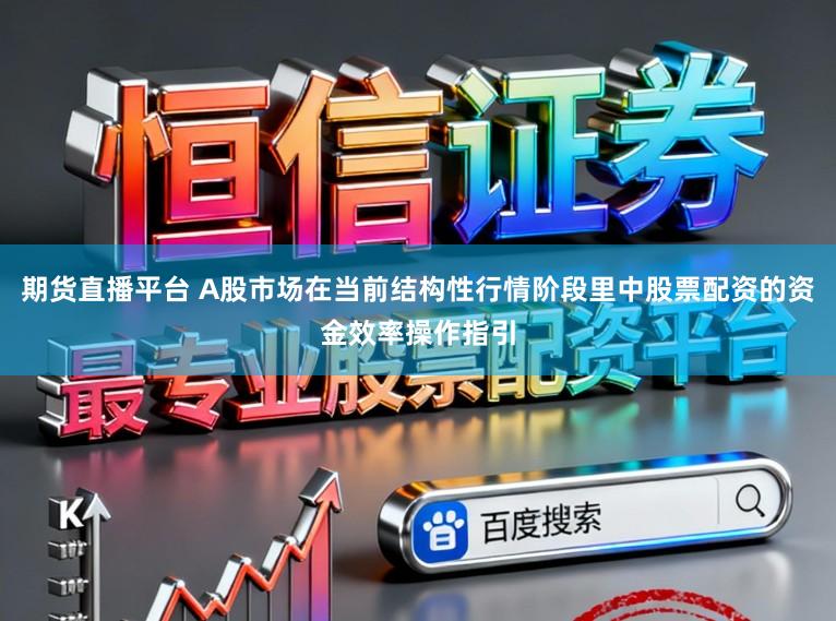 期货直播平台 A股市场在当前结构性行情阶段里中股票配资的资金效率操作指引